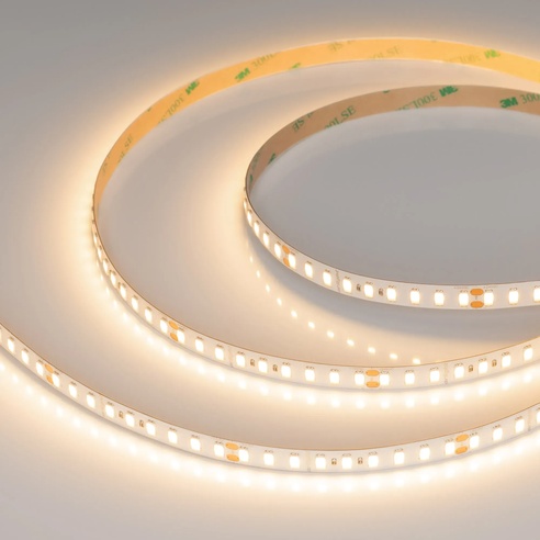 Лента светодиодная ULTRA-C126-10mm 24V Warm3000 (14.4 W/m, IP20, 5630, 5m) (Arlight, высок.эфф.200 лм/Вт)