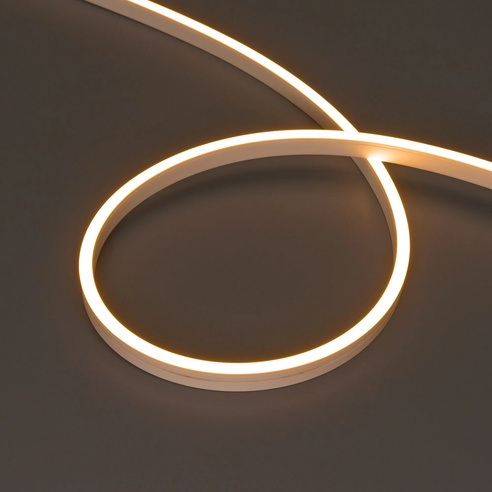 Лента светодиодная герметичная MOONLIGHT-SIDE-A120-06x12mm 24V Warm2300 (9.6 W/m, IP65, 5m, wire x2) (Arlight, Вывод прямой, 3 года)