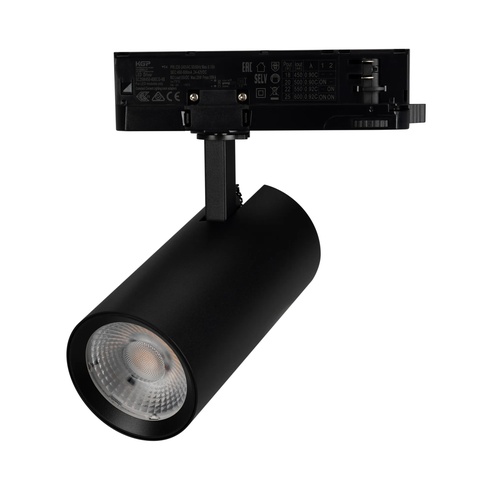 Светильник LGD-GERA-4TR-R74-20W Day4000 (BK, 55 deg, 230V) (Arlight, IP20 Металл, 5 лет)