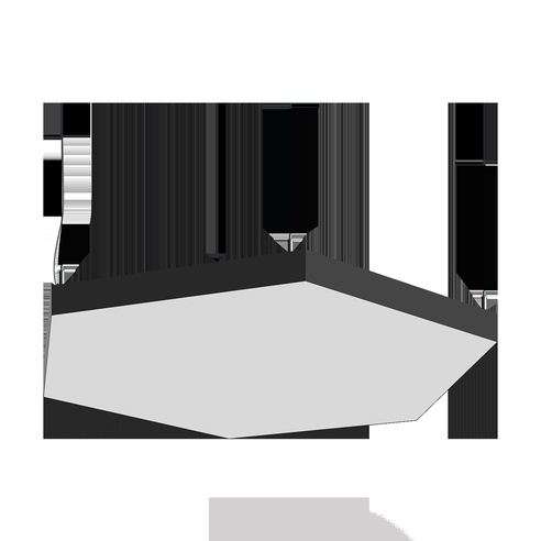 Cветодиодный фигурный светильник MS-HEX Гексагон 1900mm 330W 3000/4000/6000K