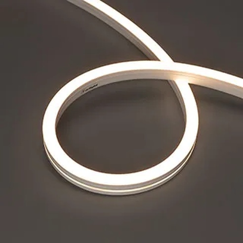 Лента герметичная MOONLIGHT-SIDE-A140-12x17mm 24V Warm3000 (9.6 W/m, IP67, 0,5m, wire x1) (Arlight, Образец)