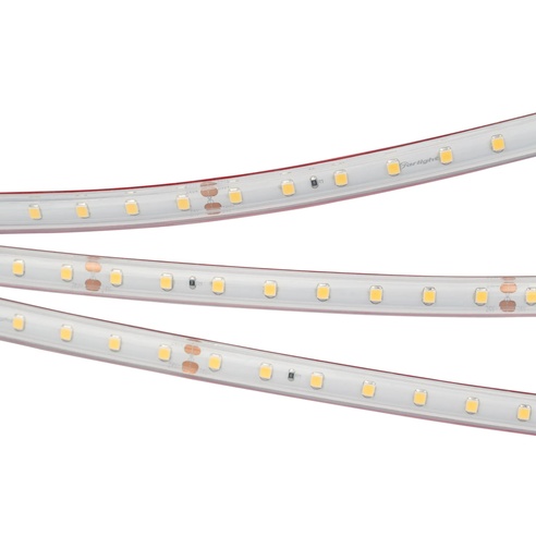 Лента светодиодная RTW 2-5000PS-50m 24V Warm3000 (2835, 80 LED/m, LUX) (Arlight, 6 Вт/м, IP67)