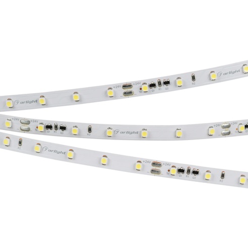 Лента светодиодная RT-10000 24V Warm2400 (3528, 60 LED/m, 10m) (Arlight, 4.8 Вт/м, IP20)