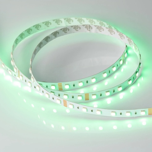 Лента светодиодная RT 2-5000 24V RGBW-One Day 2x (5060, 300 LED, LUX) (Arlight, 19.2 Вт/м, IP20)