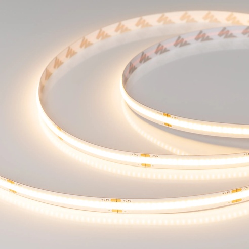 Лента светодиодная COB-X378-8mm 24V Warm2700 (11 W/m, IP20, 5m) (Arlight, -)