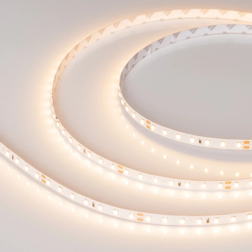 Лента светодиодная RT-A98-8mm 24V Warm3000 (10 W/m, IP20, 2835, 5m) (Arlight, Открытый)