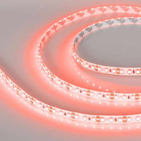 Лента светодиодная герметичная RTW-SE-A120-8mm 12V Red (9.6 W/m, IP65, 2835, 5m) (Arlight, -)