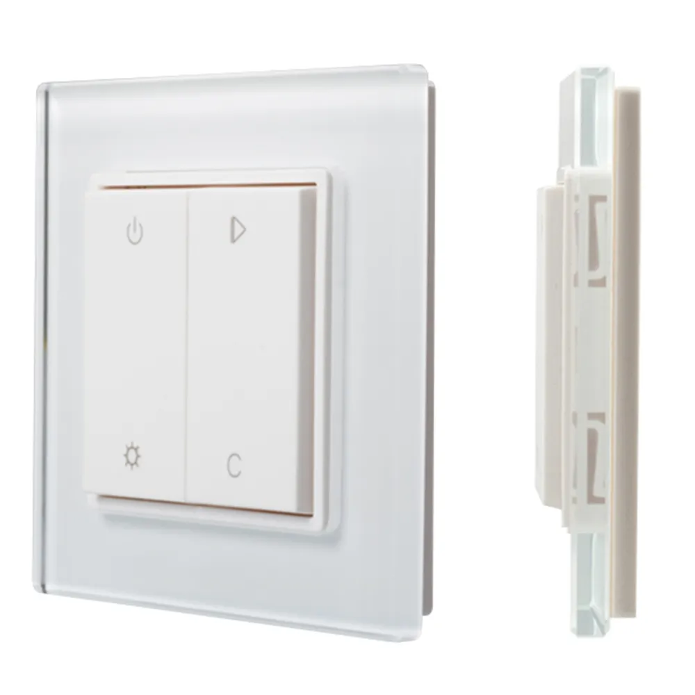Панель Knob SR-2833RGB-RF-UP White (3V,RGBW,1зона) (Arlight, IP20 Пластик, 3 года)