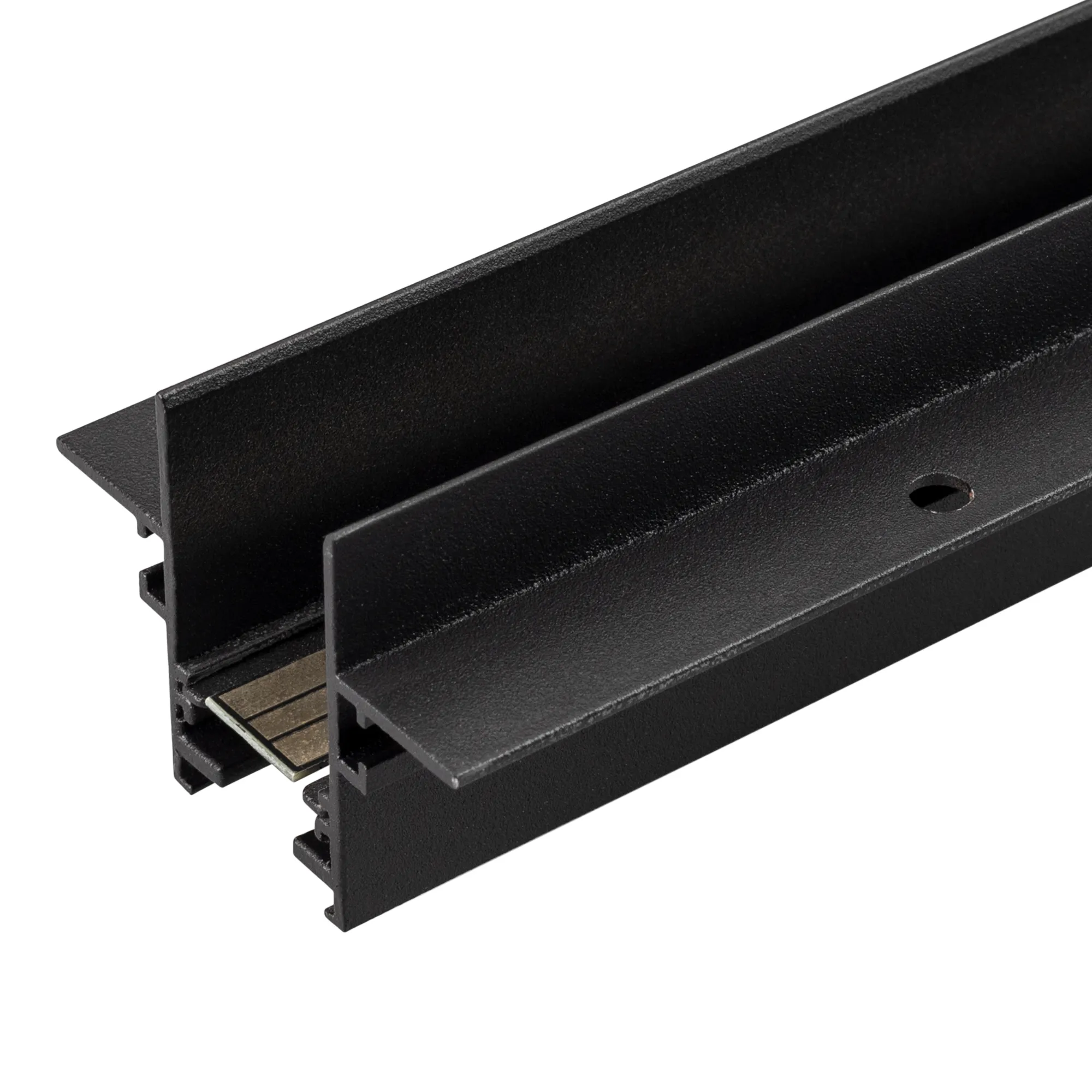 Трек встраиваемый MAG-TRACK-2538-FDW-3000 (BK) (Arlight, IP20 Металл, 3 года) - изображение товара