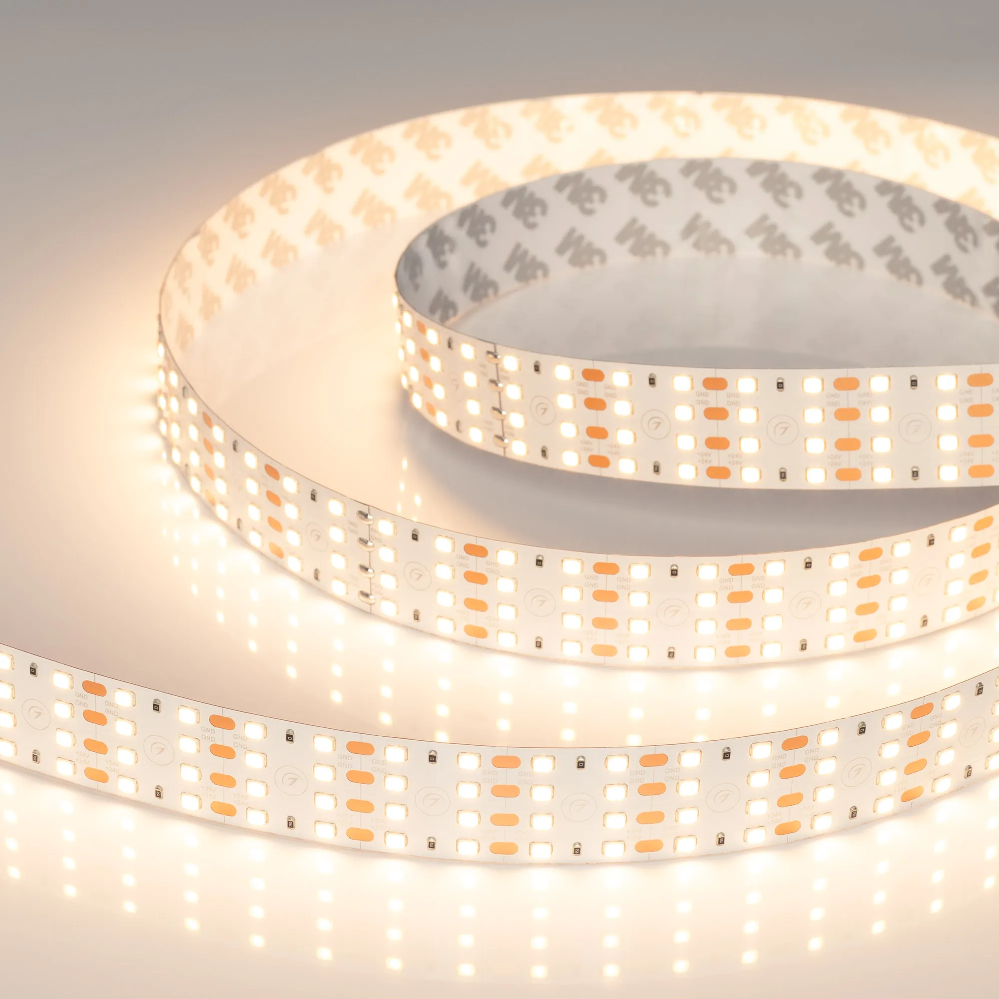 Лента UL-A320-24mm 24V Warm2700 (25 W/m, IP20, 3m) (Arlight, 7 лет) - изображение товара