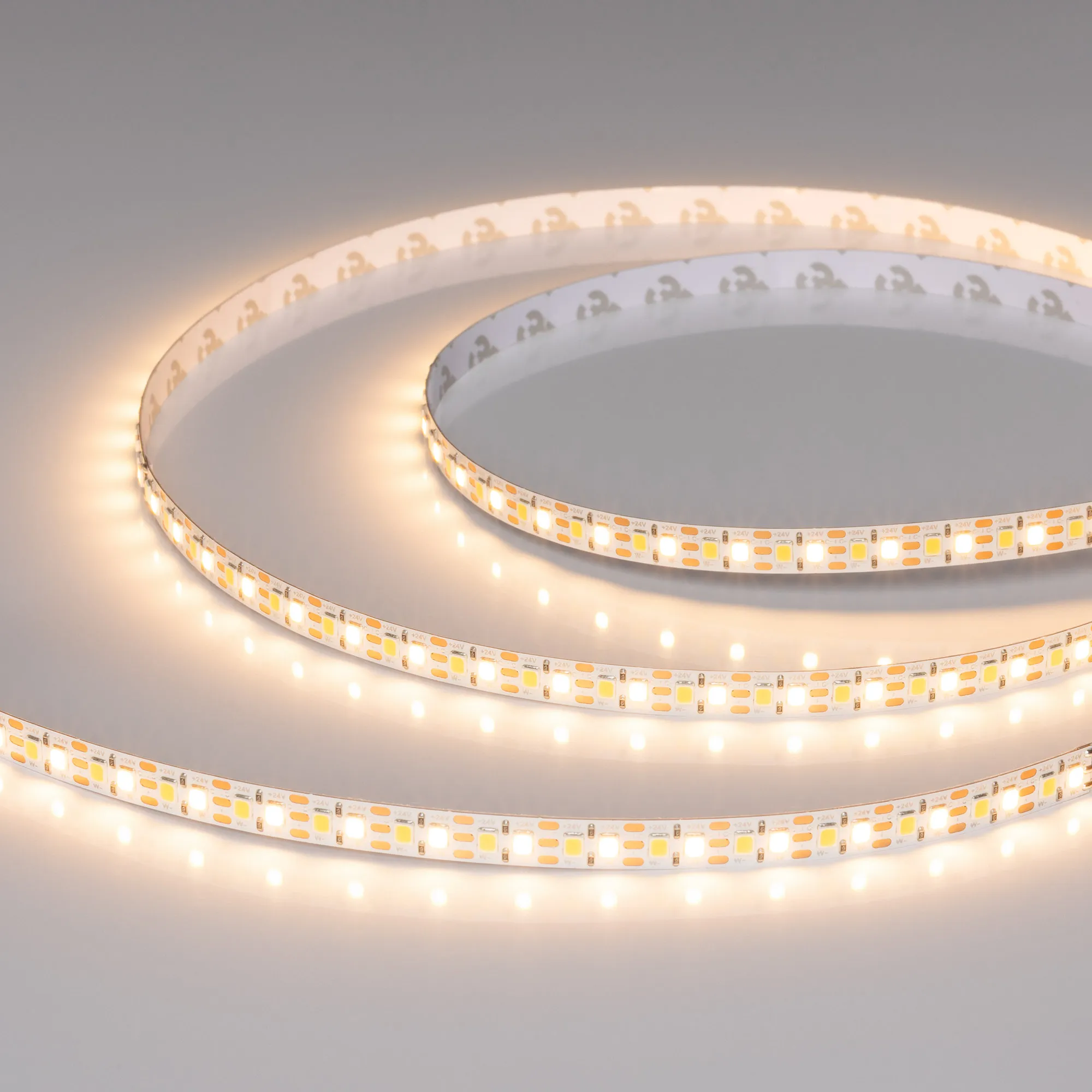 Лента UL-A168-8mm 24V White-MIX-CX2 (18 W/m, IP20, 5m) (Arlight, резка 2 светодиода)