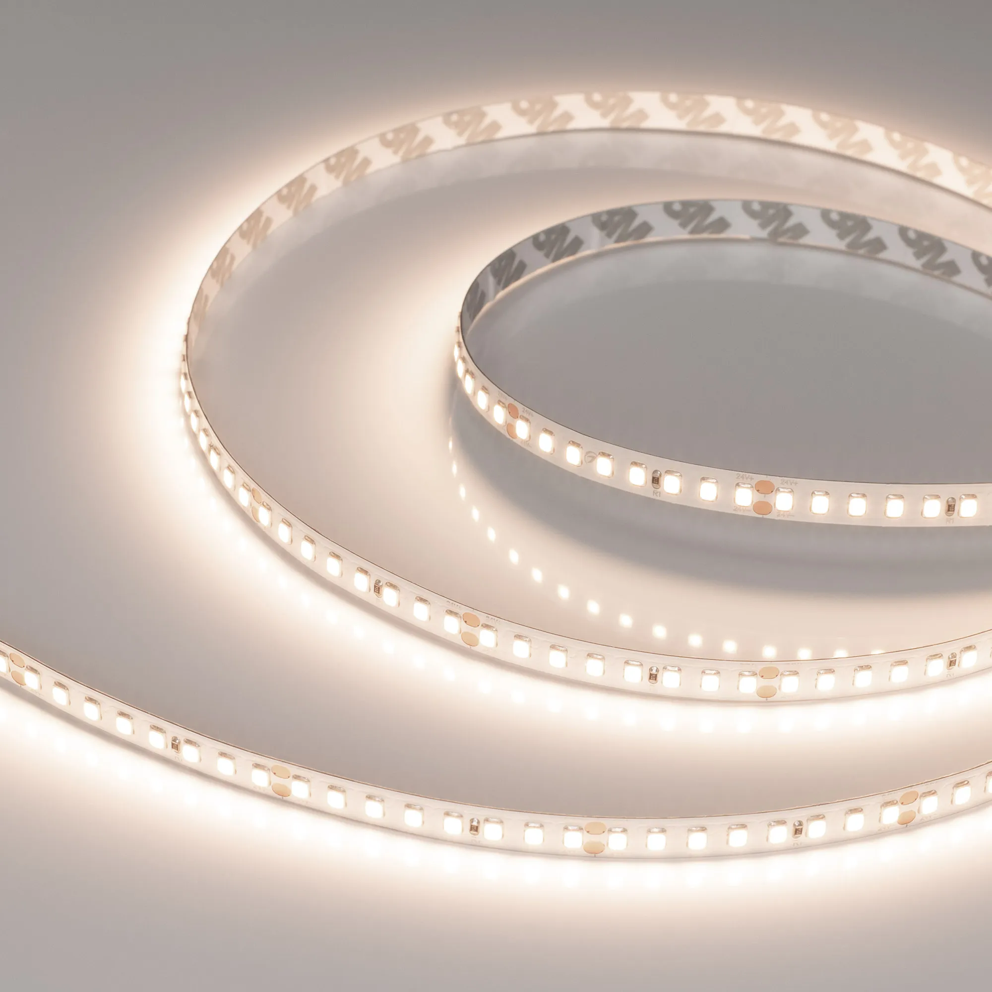 Лента светодиодная UL-A160-8mm 24V Warm3500 (12 W/m, IP20, 2835, 5m) (Arlight, 7 лет) - изображение товара