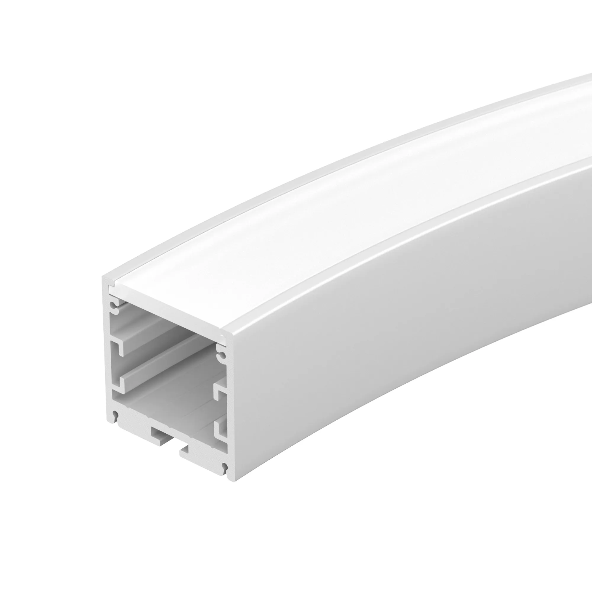 Профиль SL-ARC-3535-D800-A90 WHITE (630мм, дуга 1 из 4) (Arlight, Алюминий) - изображение товара