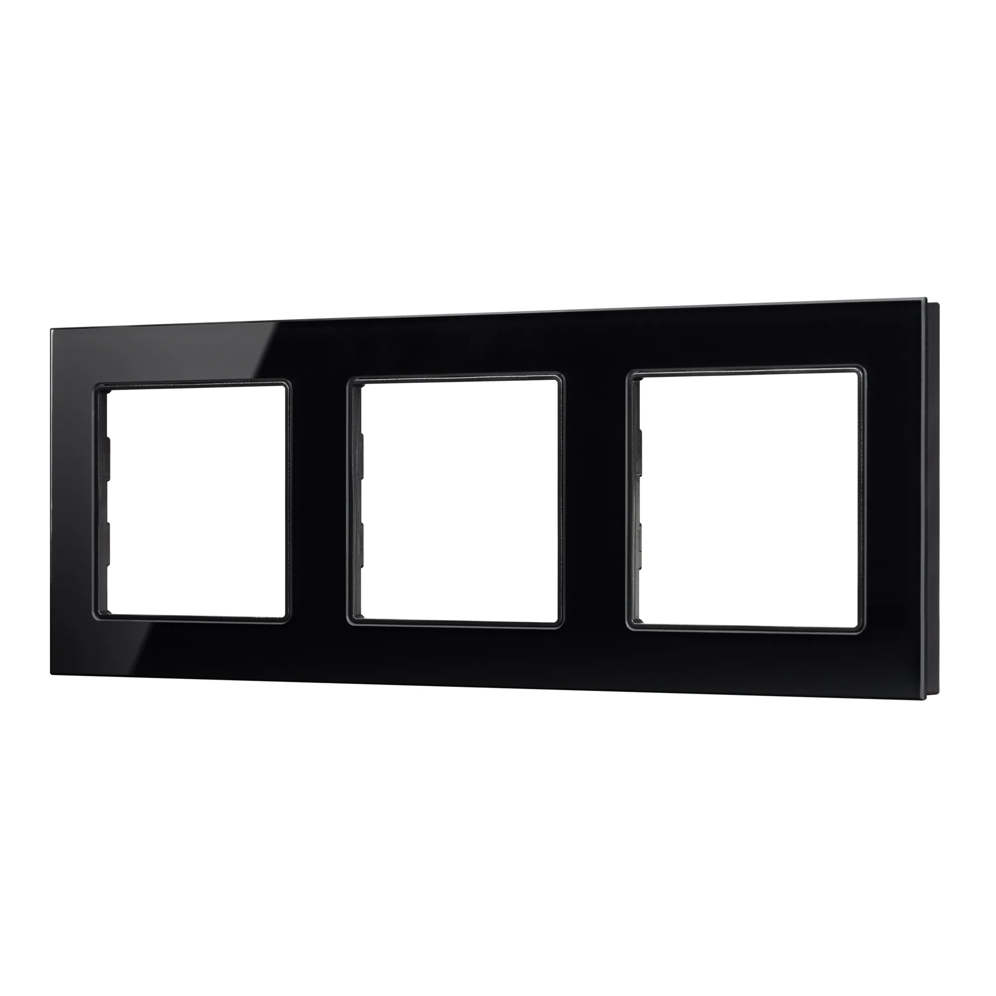Рамка стеклянная FRM-GLARE-GS-3-BK (Arlight, -) - изображение товара