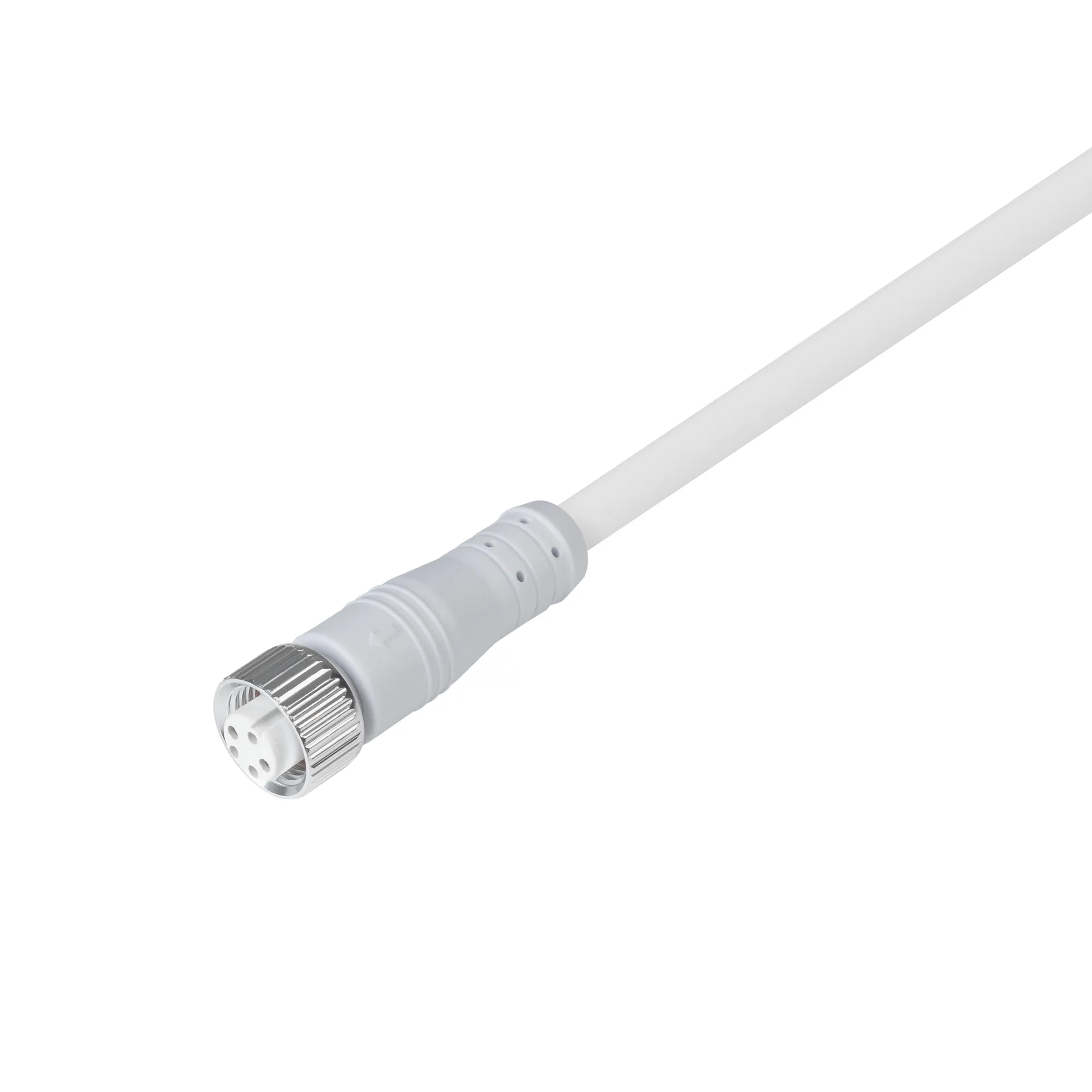 Коннектор питания ARL-WAVE-1615-CON-POWER-FEMALE-5PIN-WHT (Arlight, IP67 Пластик, 3 года) - изображение товара
