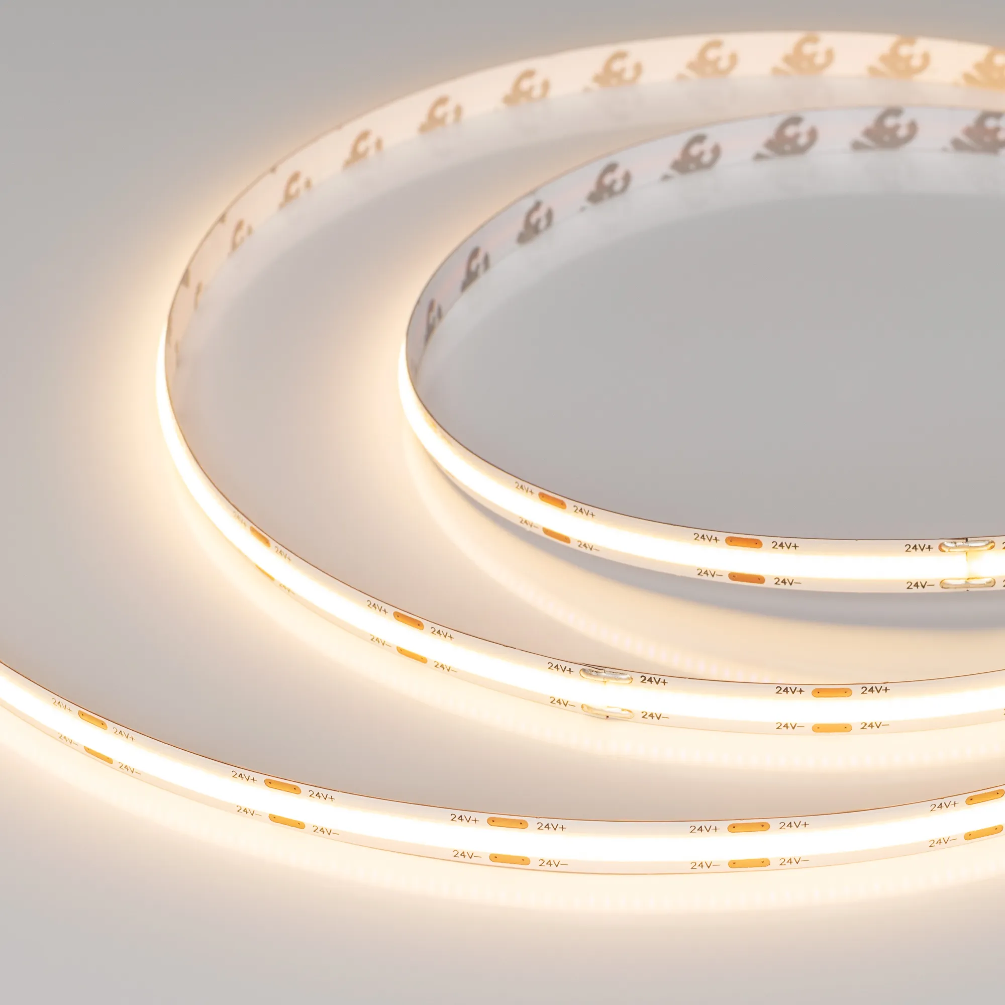 Лента светодиодная герметичная COB-NANO-X544-8mm 24V Warm3000 (11.5 W/m, IP65, CSP, 5m) (Arlight, -) - изображение товара