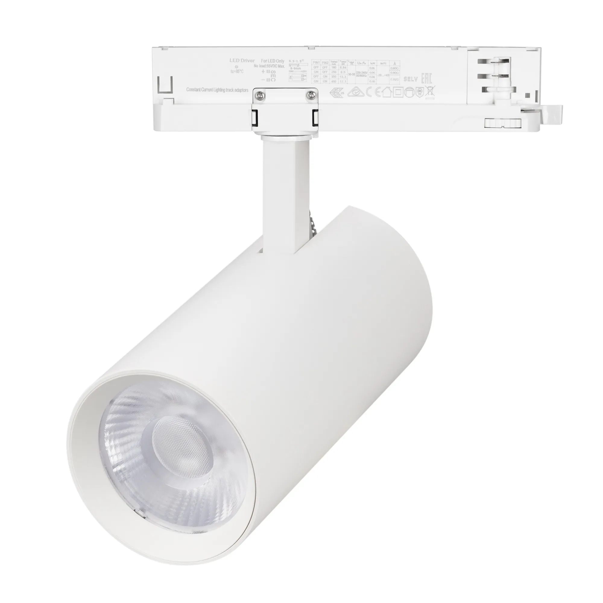 Светильник LGD-GERA-4TR-R90-40W Warm3000 (WH, 24 deg, 230V, TRIAC) (Arlight, IP20 Металл, 5 лет)