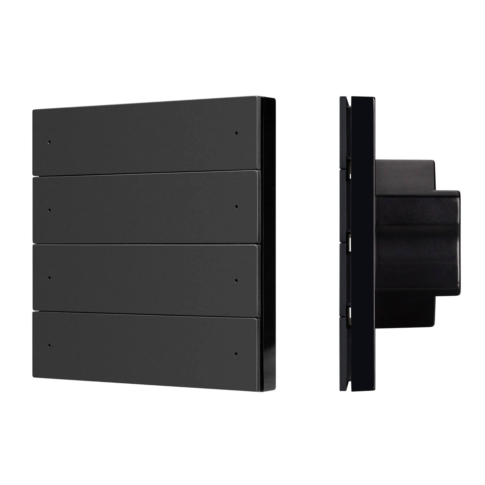 INTELLIGENT ARLIGHT Кнопочная панель SMART-ZB-801-22-1G-8SC-MULTI-IN Black (230V) (IARL, IP20 Пластик, 5 лет) - изображение товара