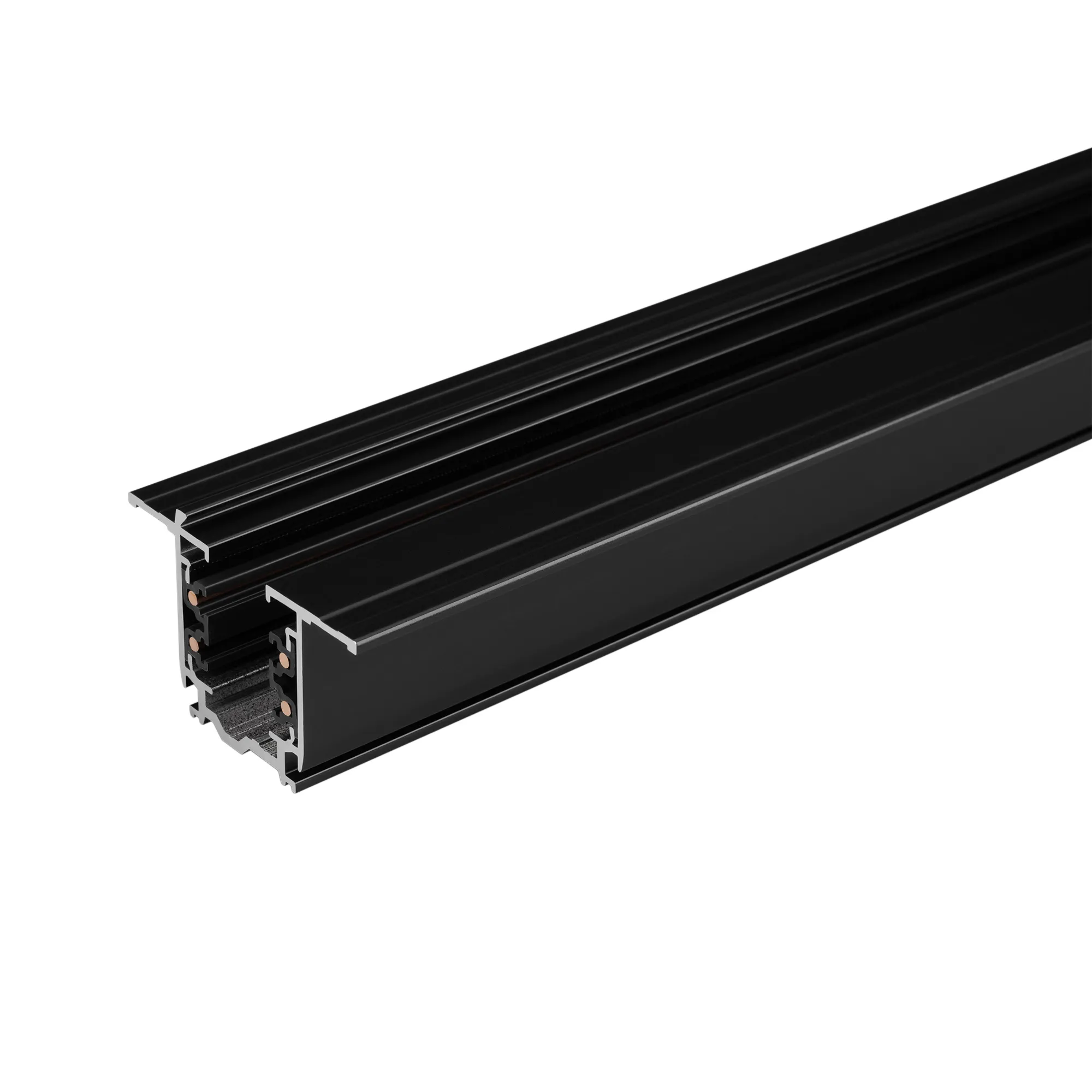 Трек встраиваемый LGD-4TR-TRACK-F-4000-BK-M (D) (Arlight, IP20 Металл, 3 года)