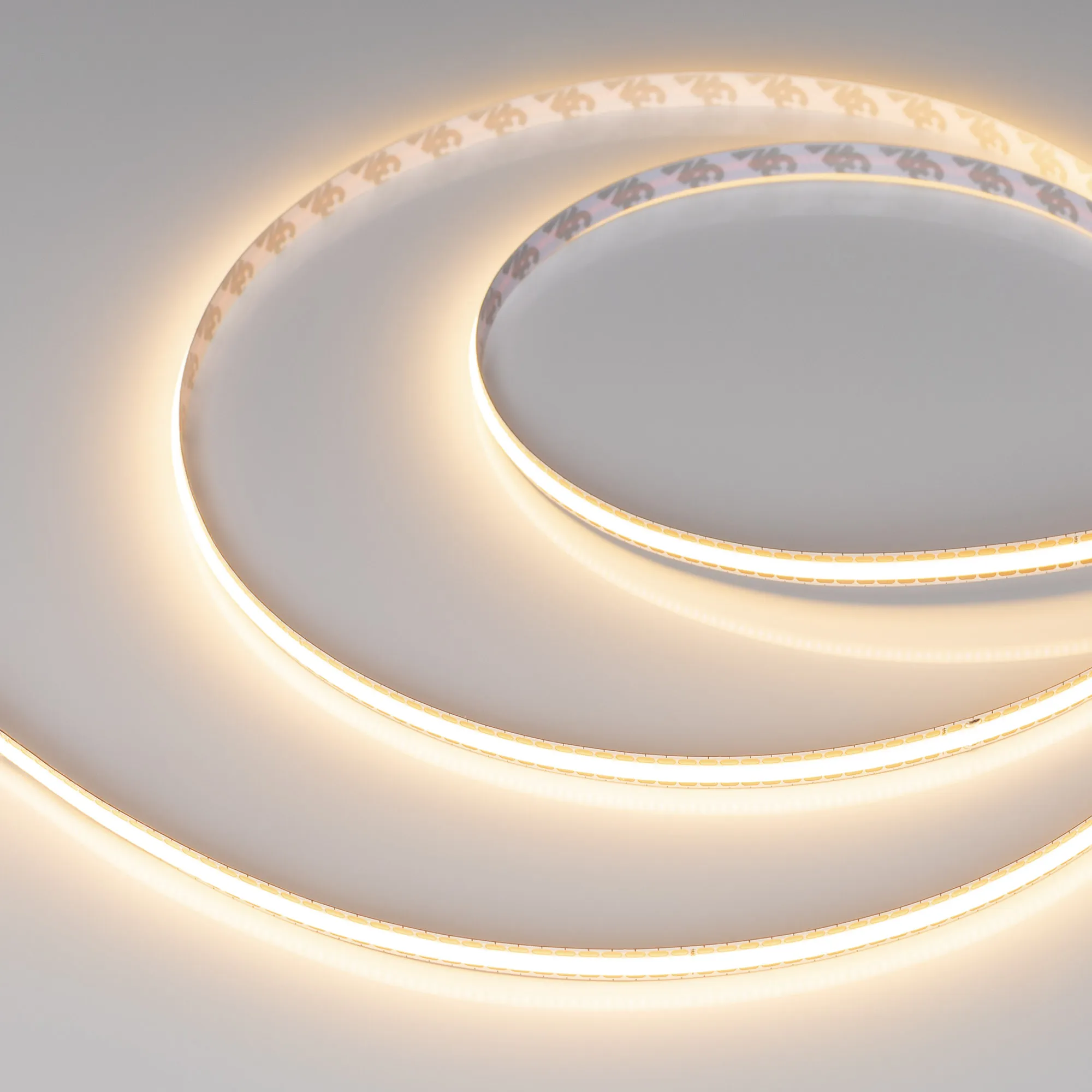 Лента COB-X544-8mm 24V Warm3000 (11 W/m, IP20, 5m, FreeCut) (Arlight, Свободная резка) - изображение товара