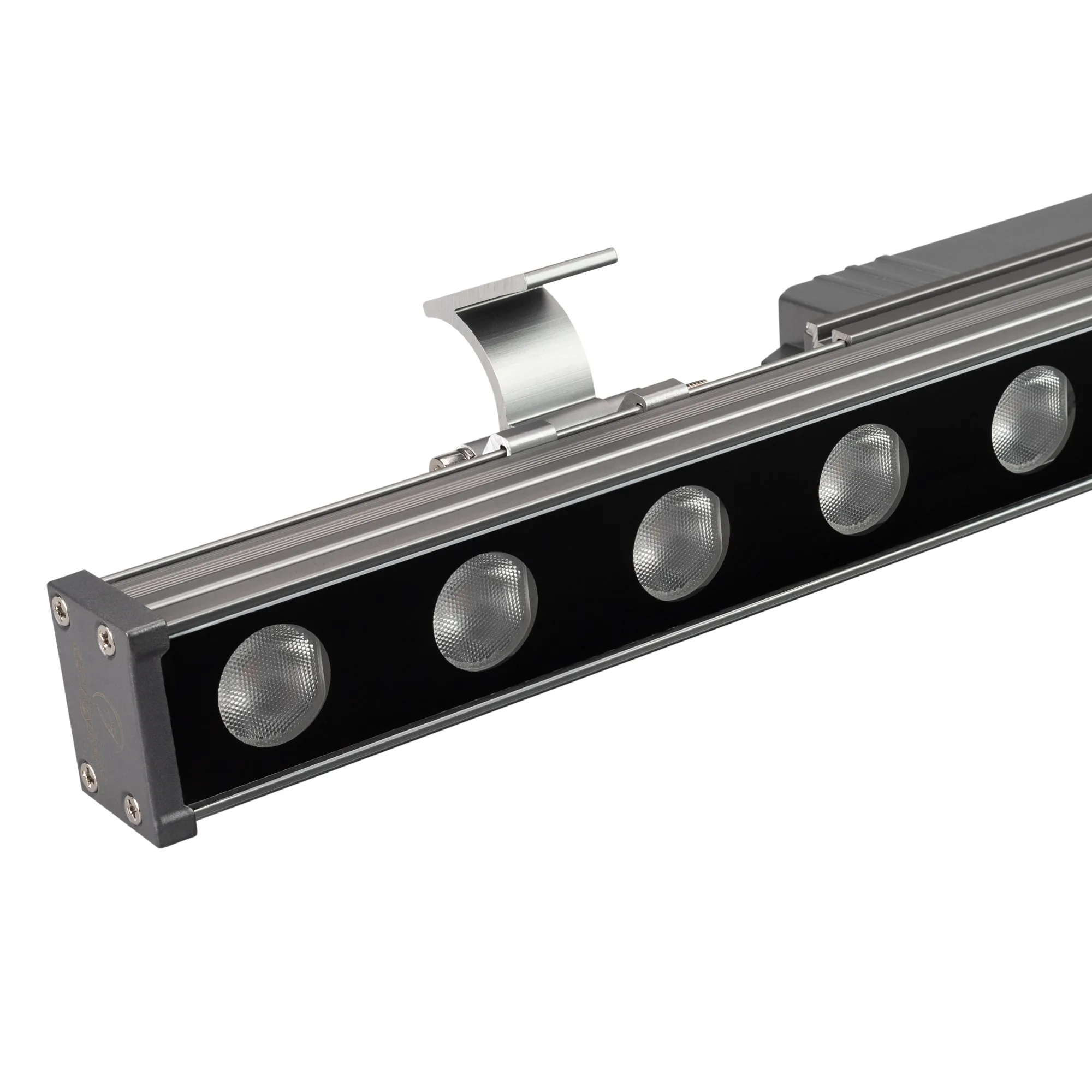 Линейный прожектор AR-LINE-500-12W Warm2700 (GR, 30 deg, 230V) (Arlight, IP65 Металл, 3 года) - изображение товара