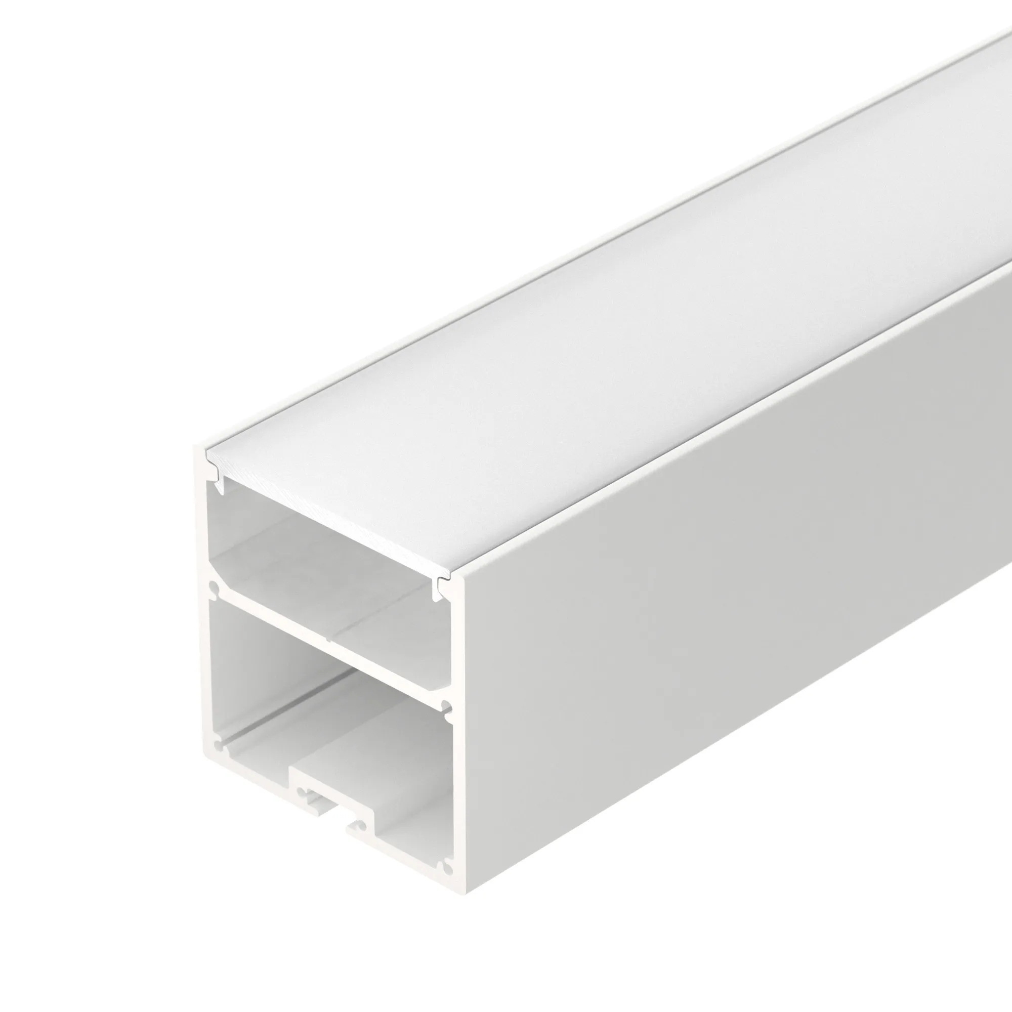 Профиль с экраном SL-LINE-5050-2500 WHITE+OPAL (Arlight, Алюминий) - изображение товара