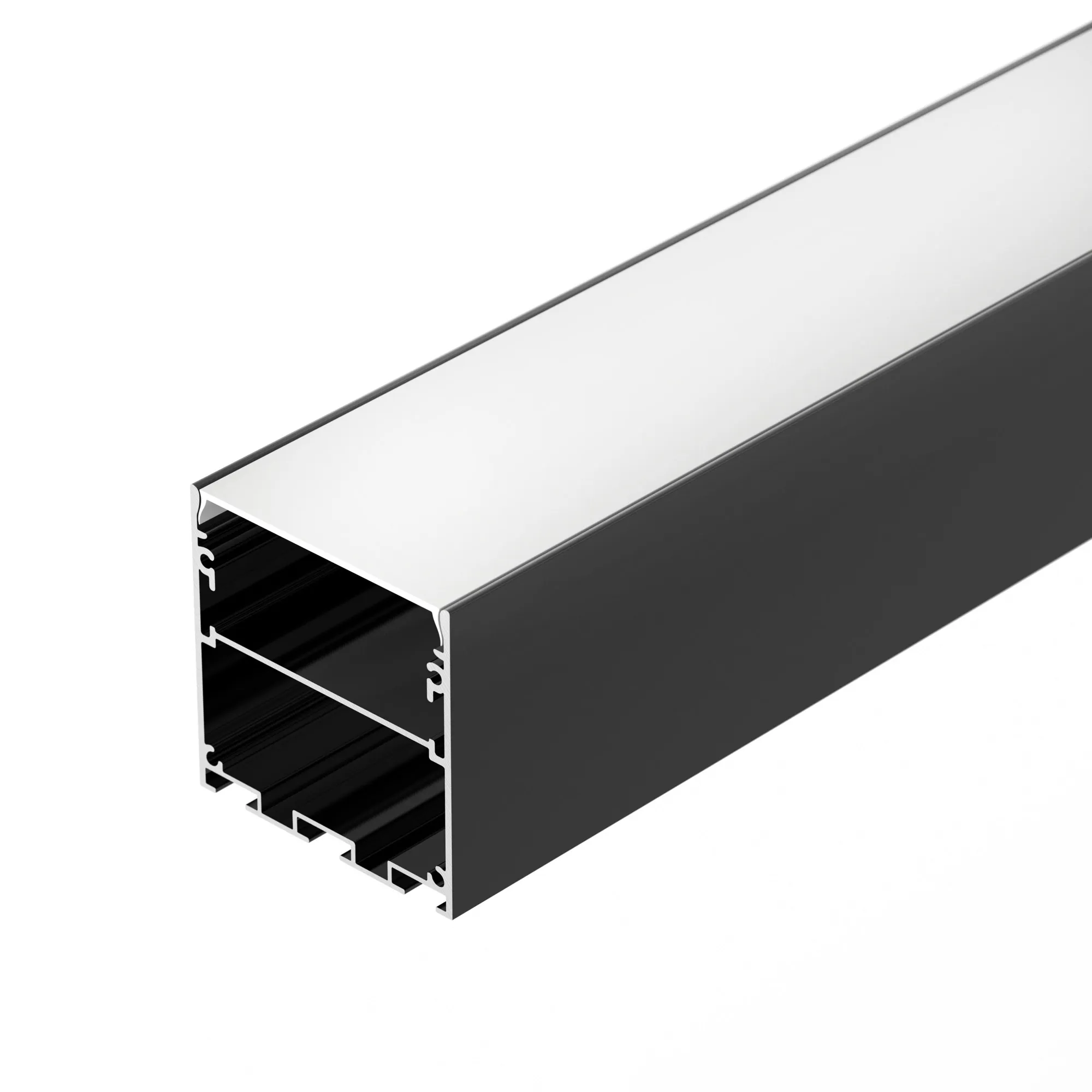 Профиль LINE-S-5050-3000 BLACK (Arlight, Алюминий) - изображение товара
