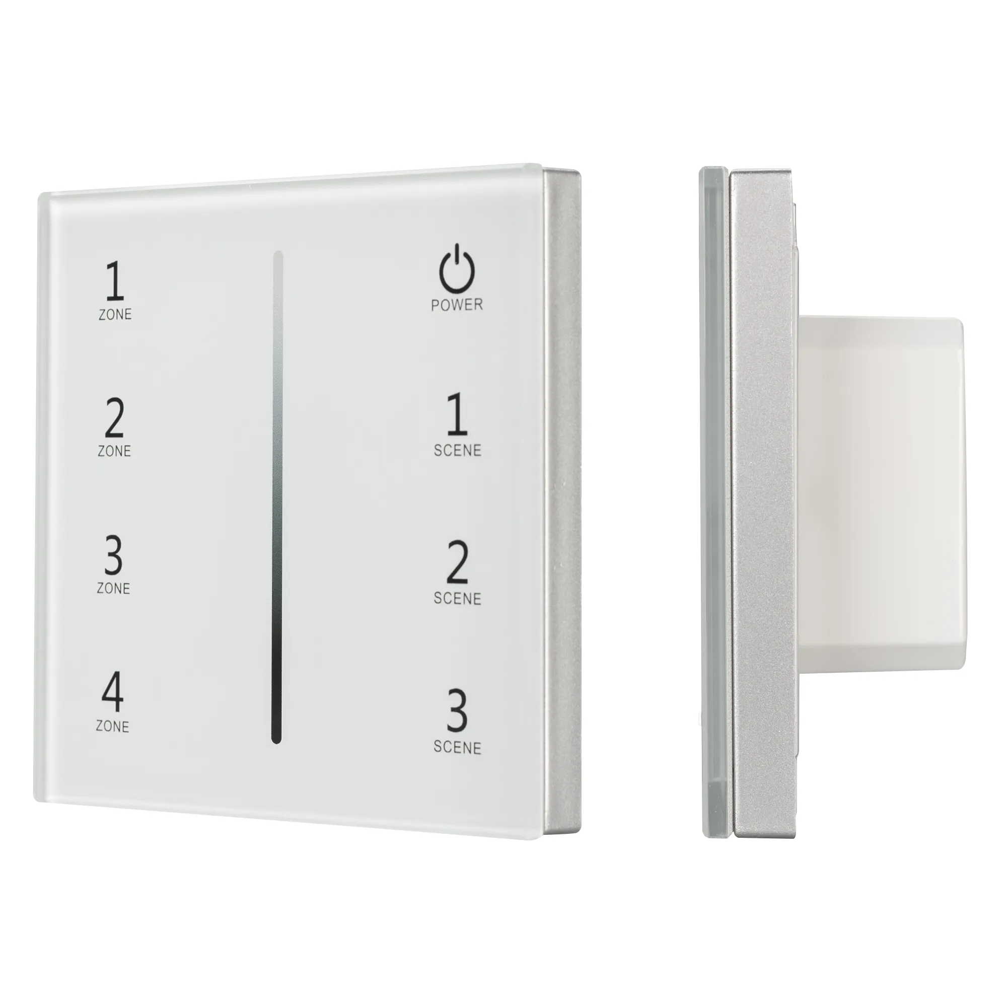 Панель Sens SMART-P29-DIM White (230V, 4 зоны, 2.4G) (Arlight, IP20 Пластик, 5 лет) - изображение товара