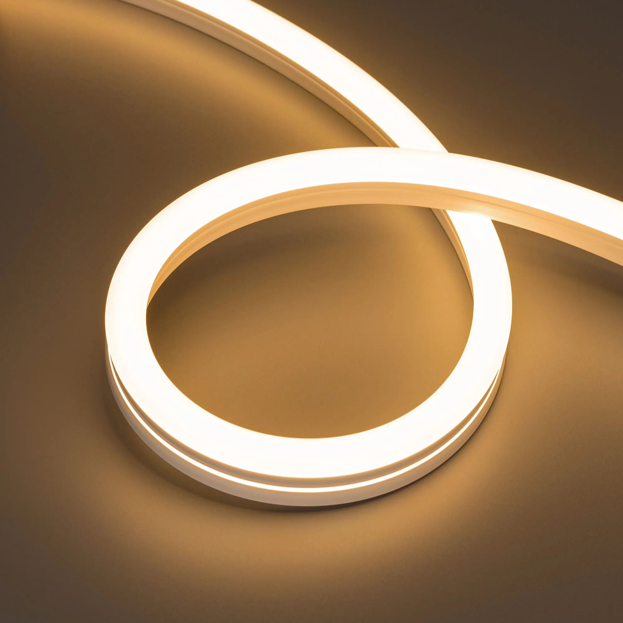 Лента светодиодная герметичная MOONLIGHT-SIDE-A140-12x24mm 24V Warm2700 (9.6 W/m, IP68, 5m, wire x2) (Arlight, Вывод прямой, 3 года) - изображение товара