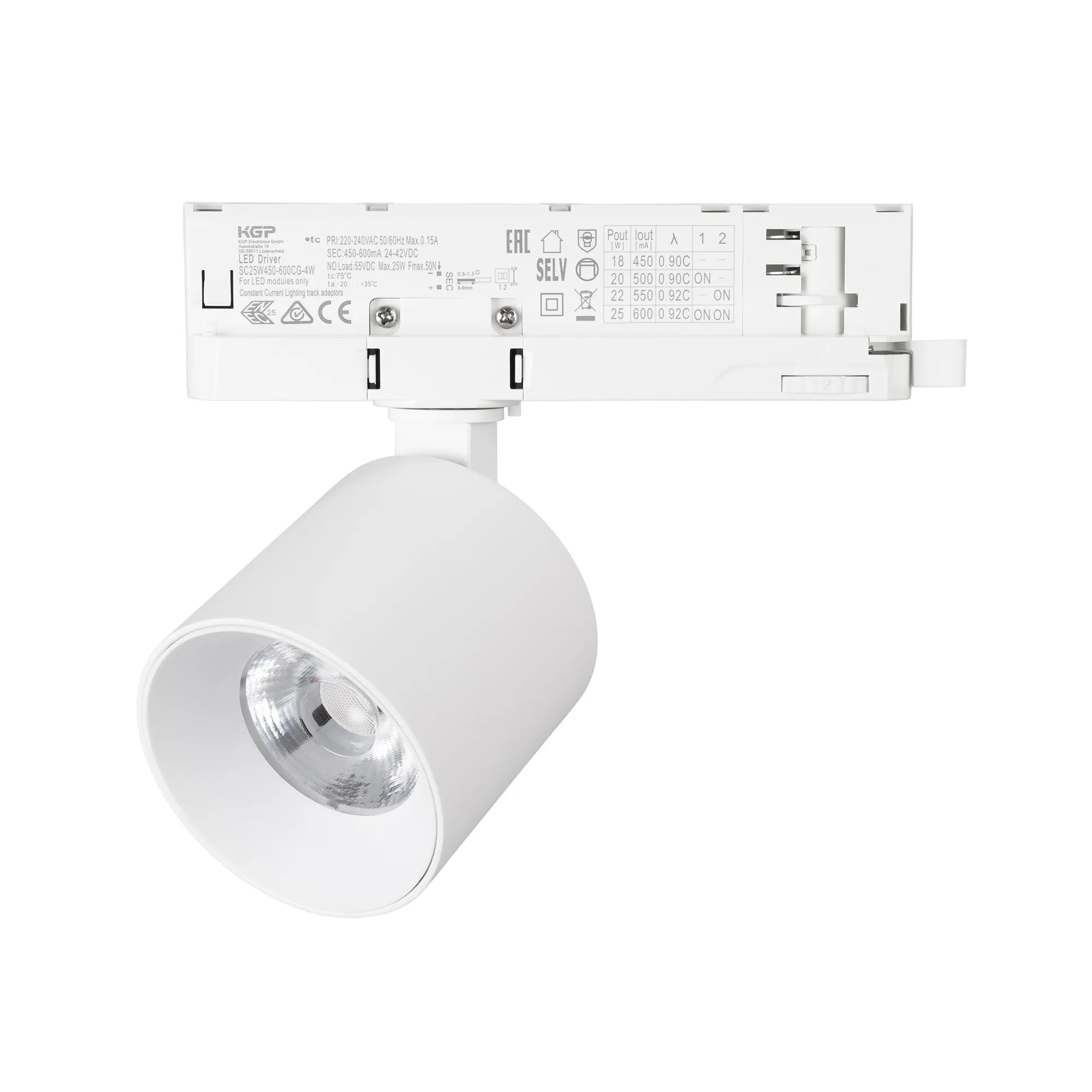 Светильник LGD-DYKE-4TR-R75-16W Day4000 (WH, 20 deg, 230V, TRIAC) (Arlight, IP20 Металл, 5 лет)
