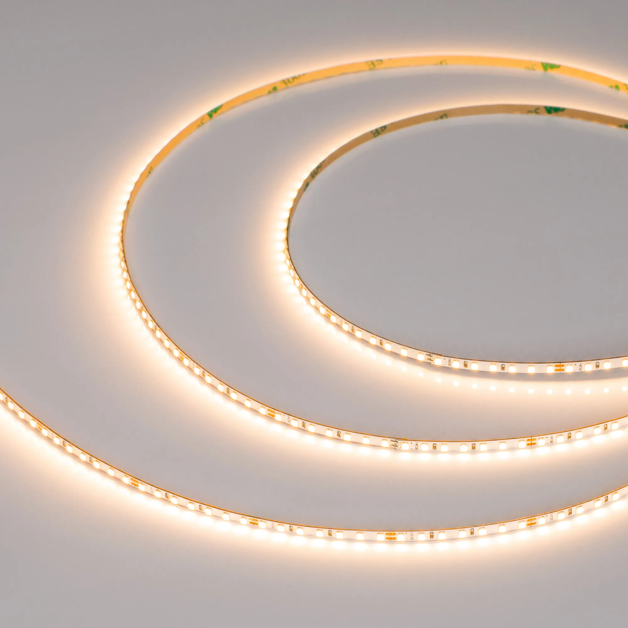 Лента светодиодная MICROLED-M182-3.5mm 24V Warm2700 (7 W/m, IP20, 2216, 5m) (Arlight, узкая)
