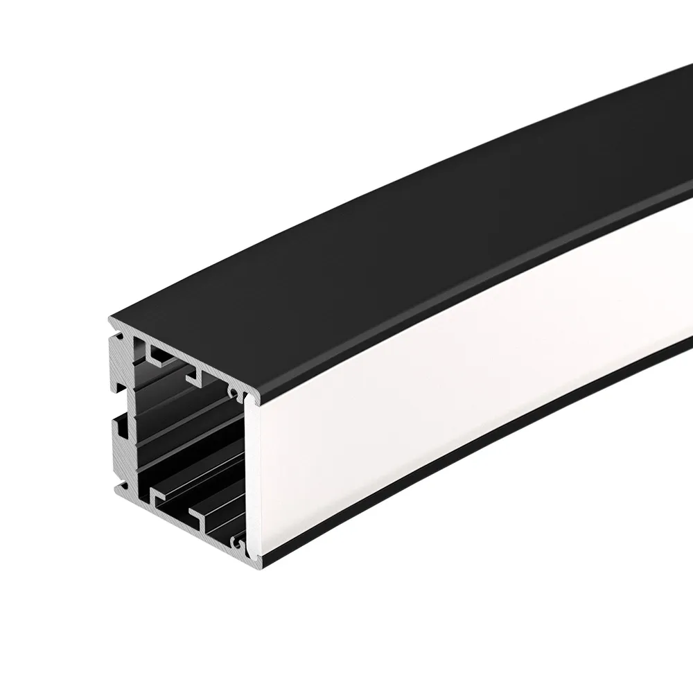 Профиль SL-ARC-3535-D1500-N90 BLACK (1180мм, дуга 1 из 4) (Arlight, Алюминий) - изображение товара