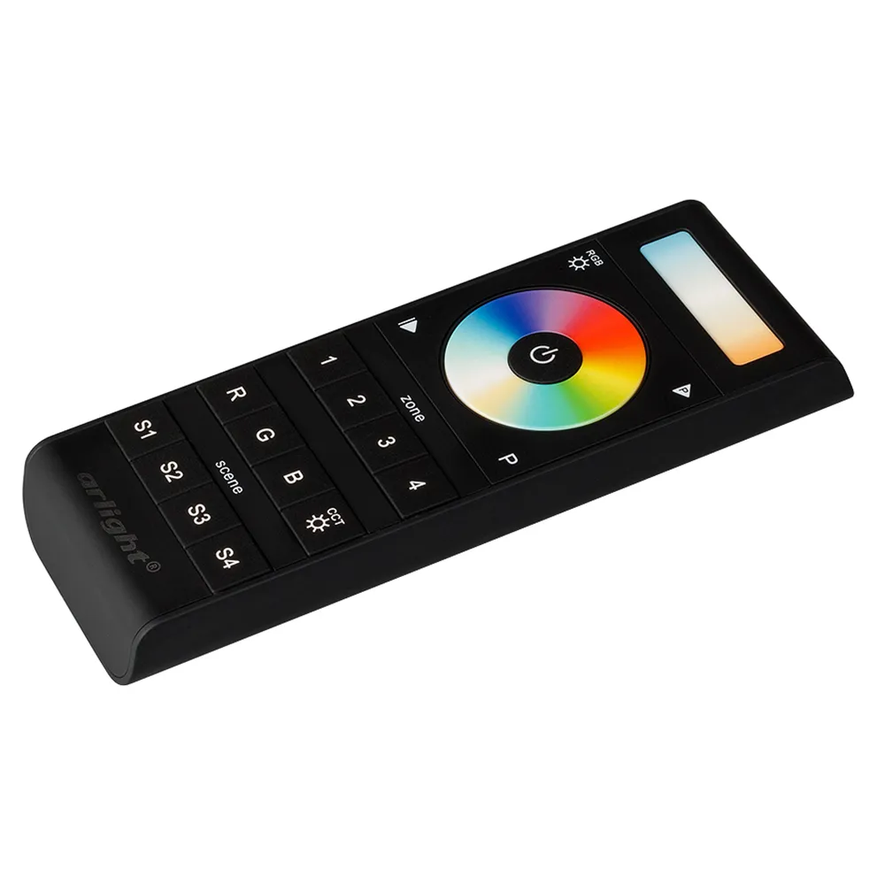 Сенсорный пульт SR-2858Z4-5CH (RGB+CCT, 4 зоны) (Arlight, IP20 Пластик, 3 года) - изображение товара