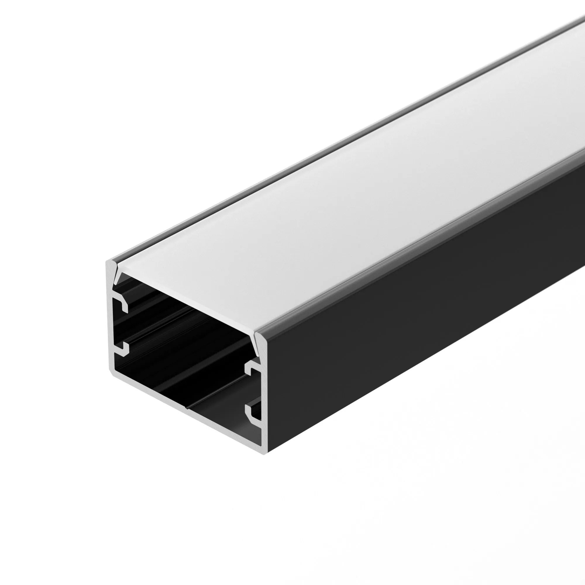 Профиль PLS-LOCK-H16-SMT-2000 ANOD BLACK (Arlight, Алюминий) - изображение товара
