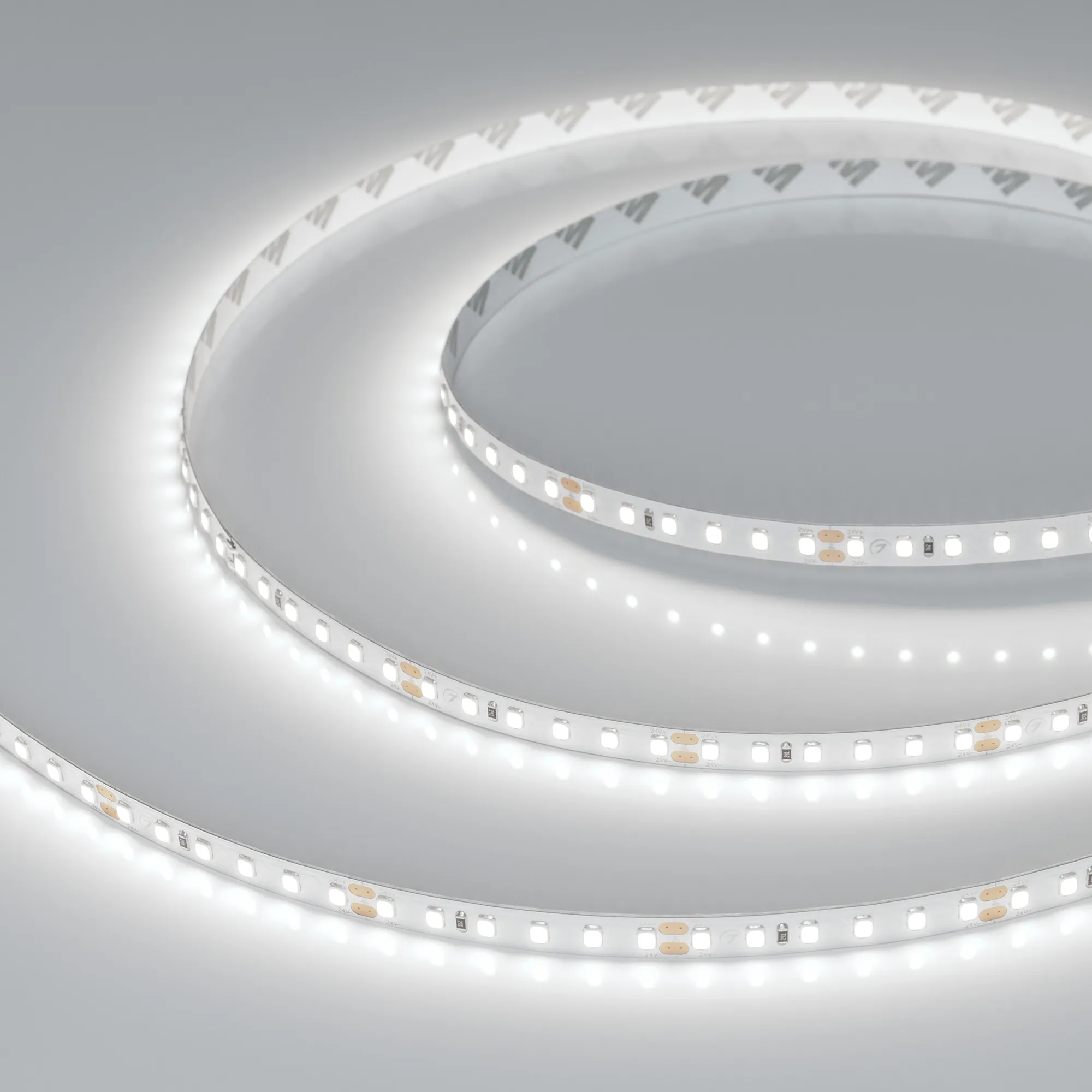 Лента светодиодная UL-A120-8mm 24V Day5000 (9.6 W/m, IP20, 5m) (Arlight, 7 лет)