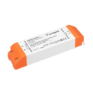Блок питания ARV-SP-24040-PFC (24V, 1.67A, 40W) (Arlight, IP20 Пластик, 5 лет) - изображение товара