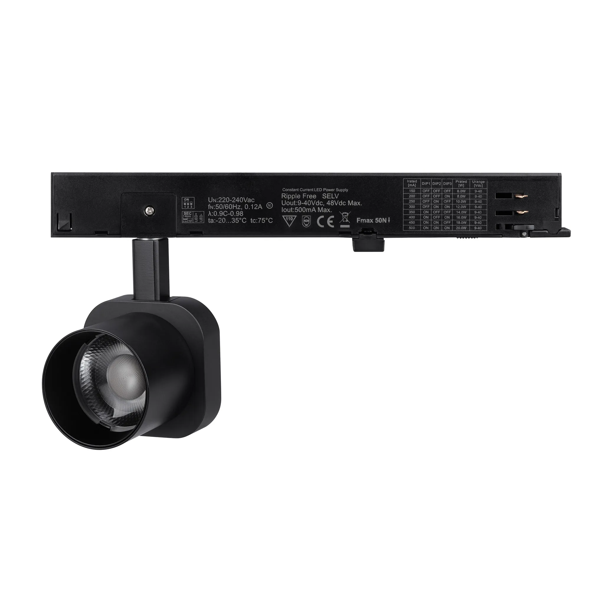 Светильник LGD-DIAFILM-4TR-R60-10W Day4000 (BK, 60 deg, 230V) (Arlight, IP20 Металл, 5 лет)